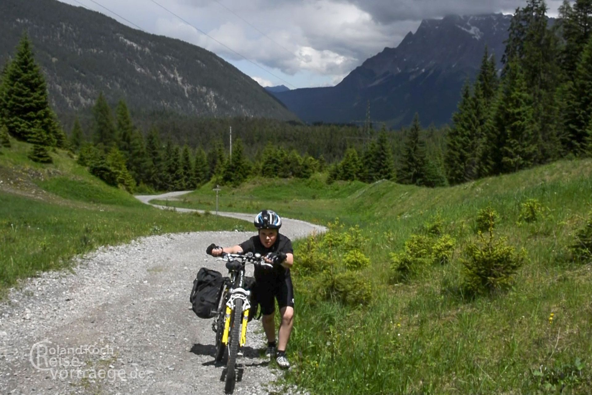 mit Kindern per Rad über die Alpen, Via Claudia Augusta, am Fernpass